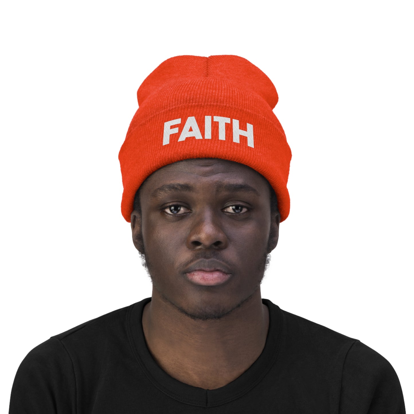 Faith Embroided Beanie