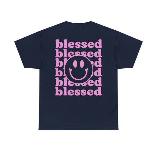 Blessed Pink Heavy Cotton Tee